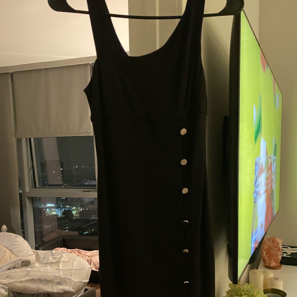 bebe xs bkack dress